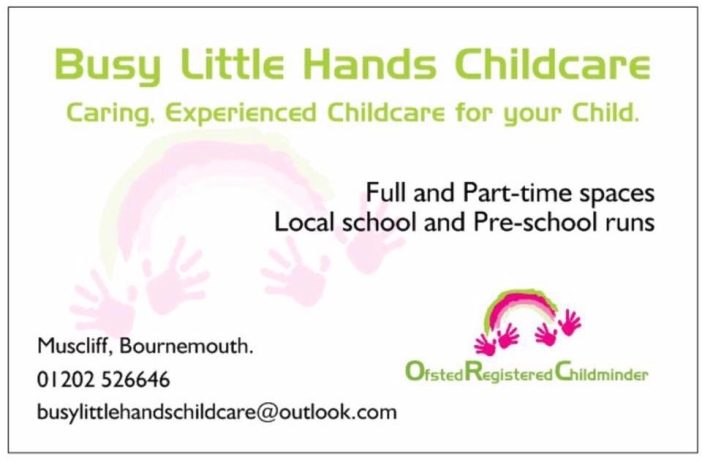 www.busylittlehandschildcare.co.uk Logo